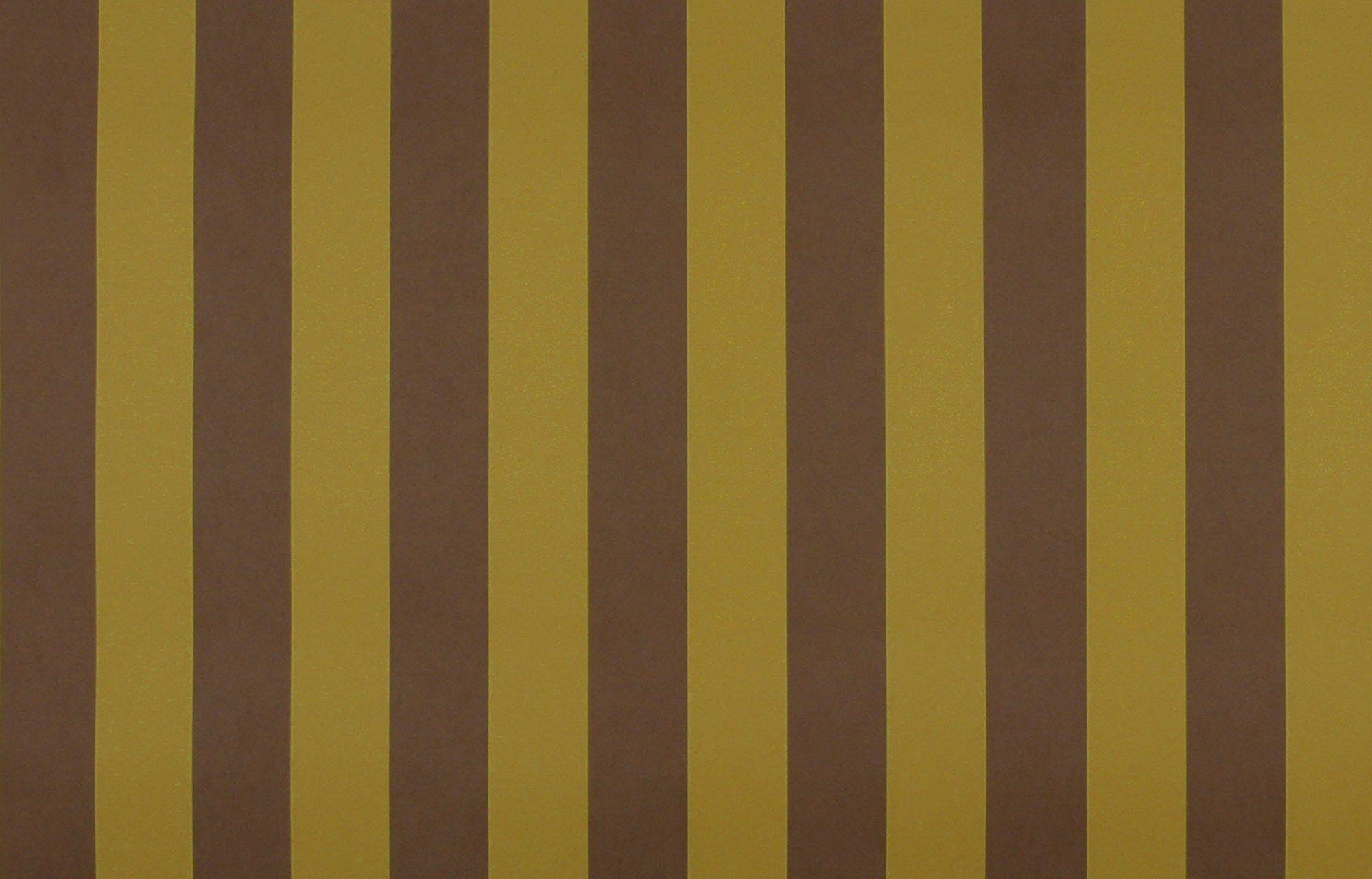 Striped Wallpaper / Mustard