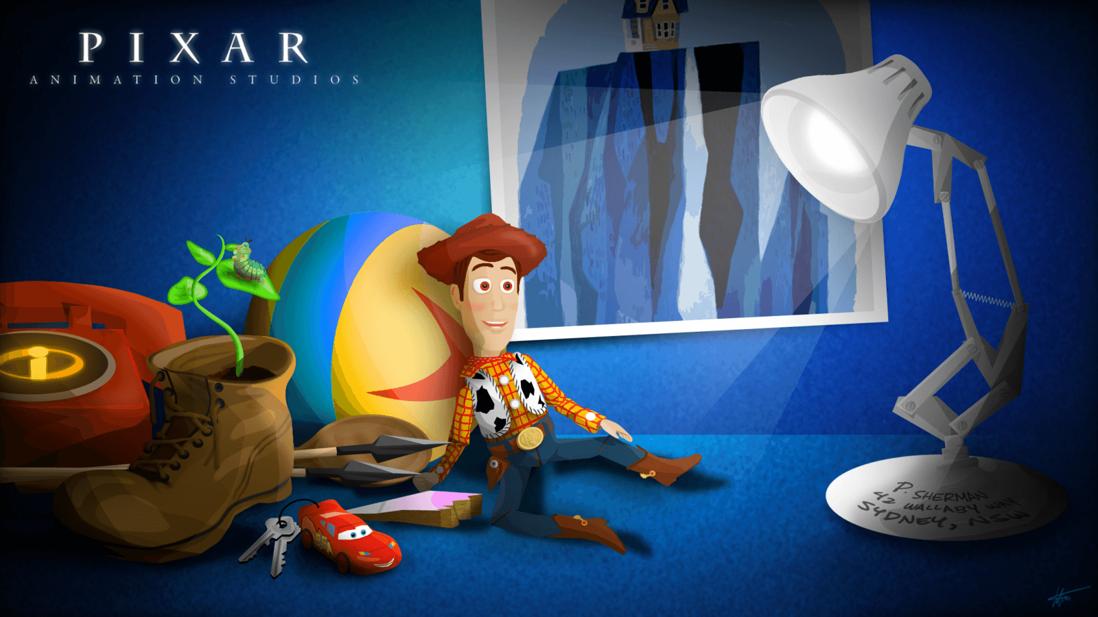 Pixar Wallpaper. Pixar Wallpaper, Disney