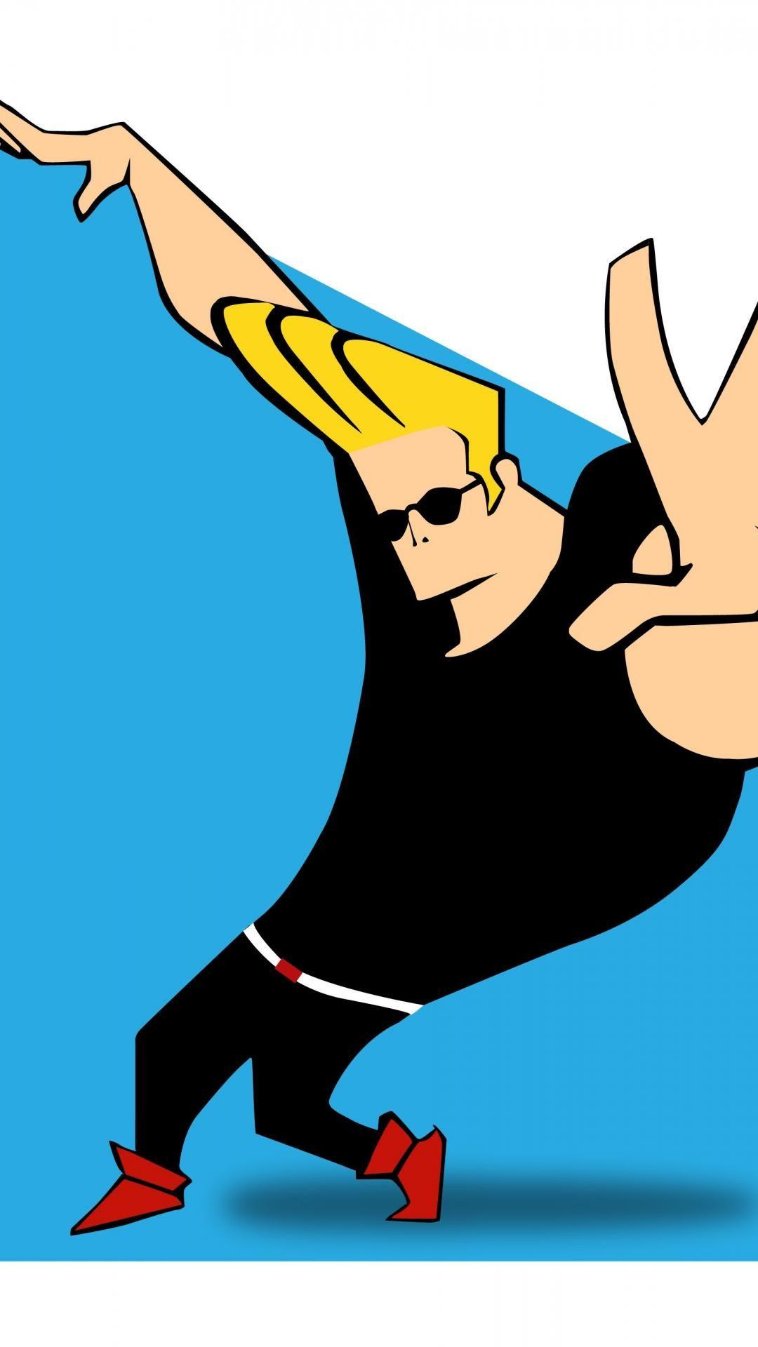 1080x1920px Johnny Bravo Wallpaper