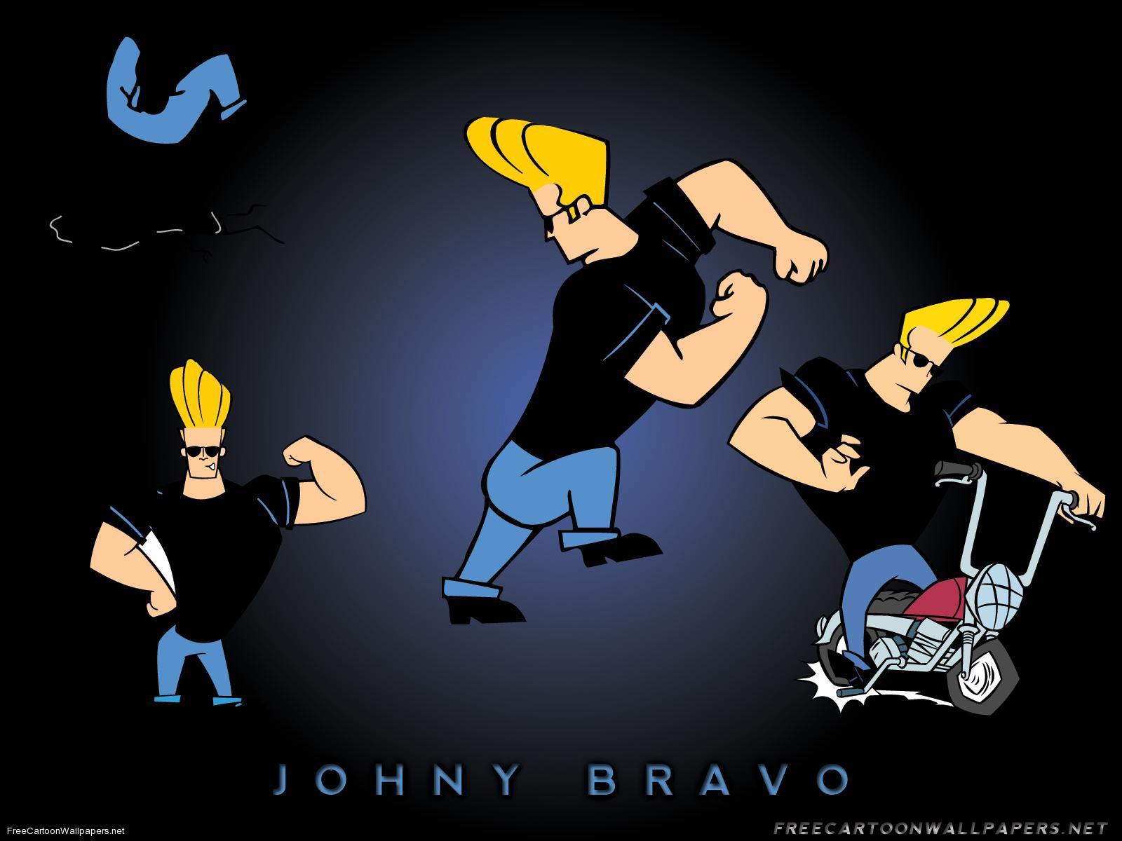 Johnny Bravo all over the place wallpaper and image