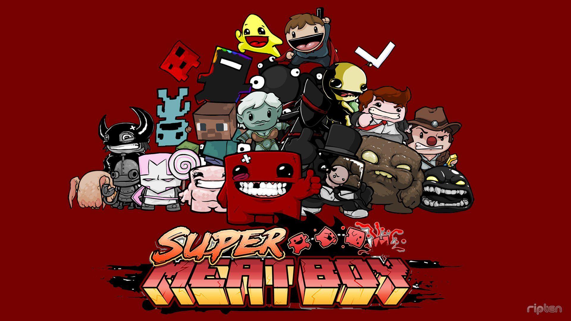 Super Meat Boy HD Wallpaper and Background Image