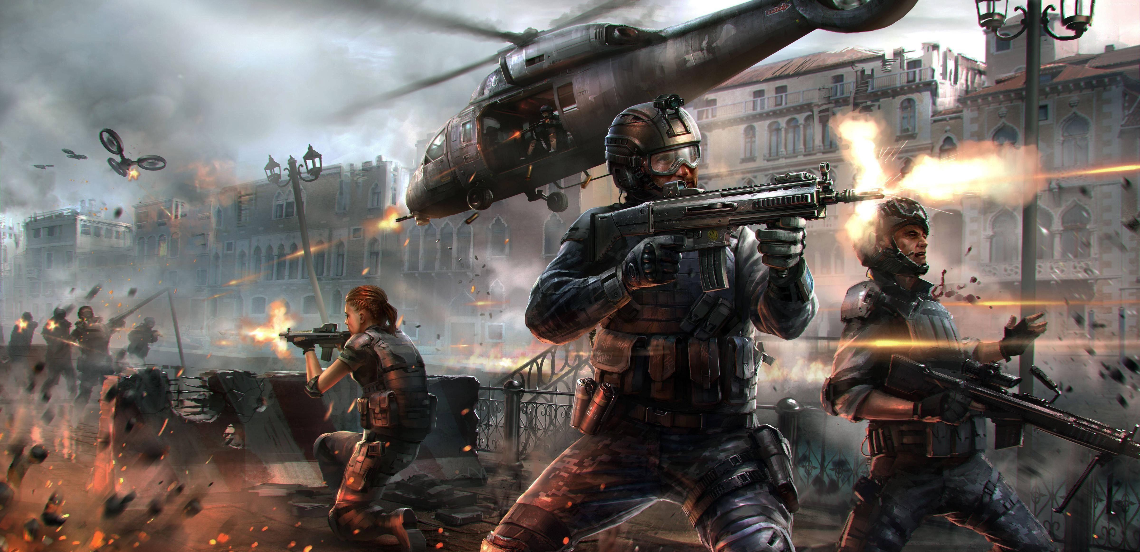 New Modern Combat 5 Wallpaper FULL HD 1080p For PC Background