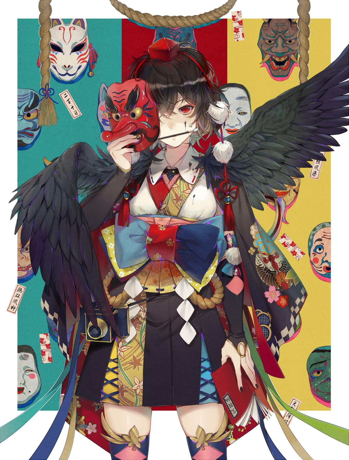Shameimaru Aya (Aya Shameimaru) Wallpaper