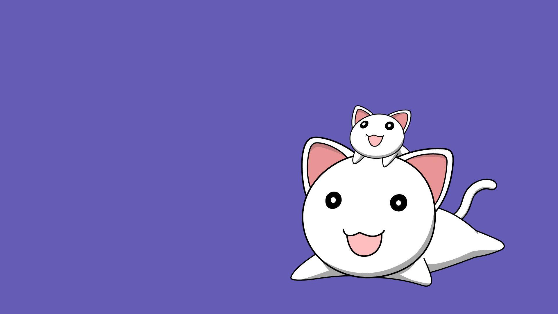 Anime Cat Desktop Wallpaper
