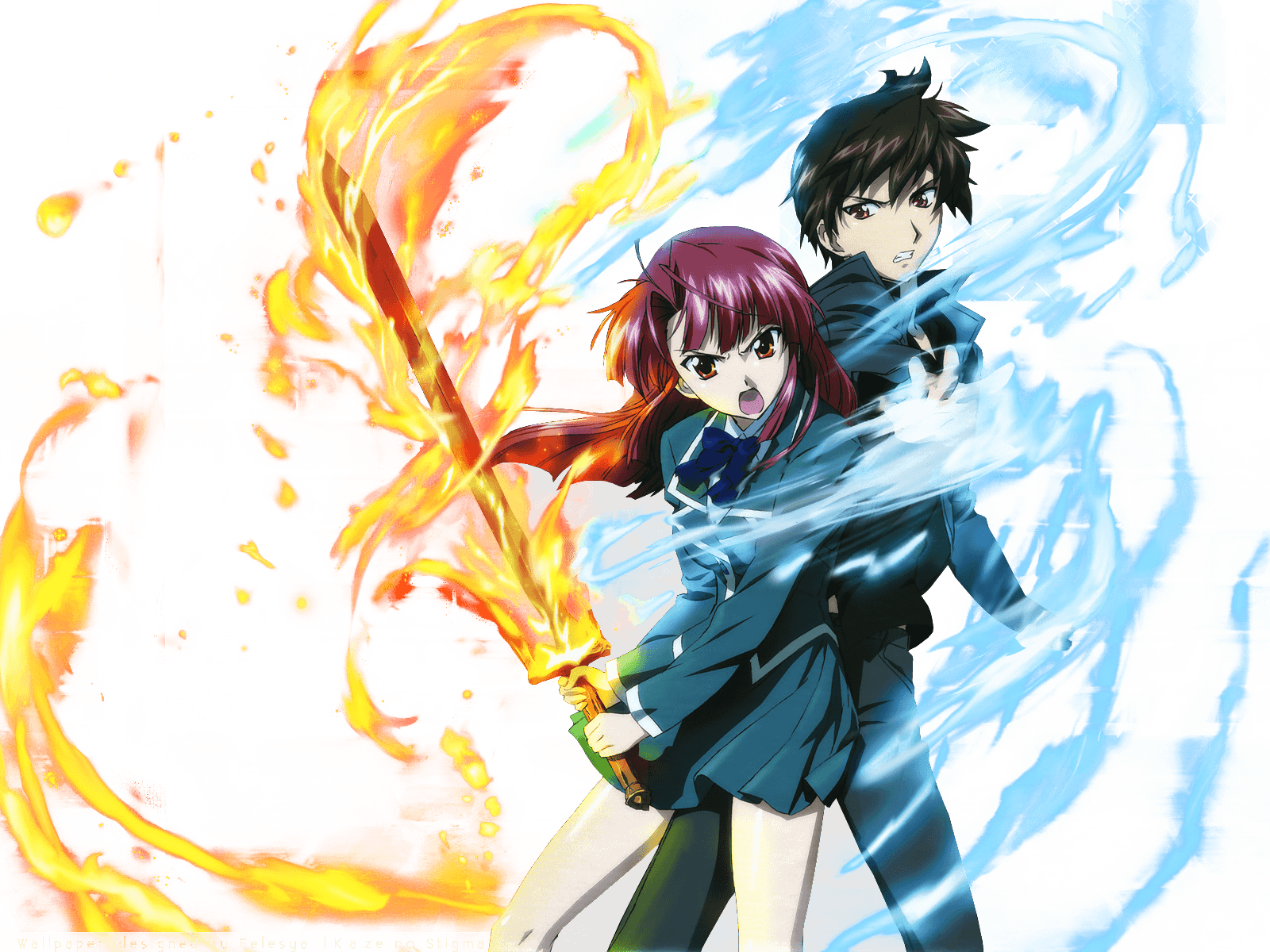 Kaze no stigma. art and anime. Anime, Manga and Anime