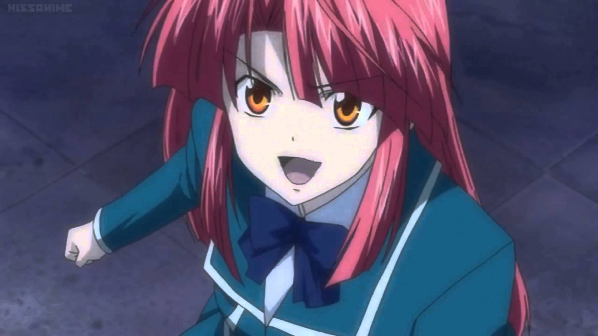 Kaze no Stigma getting hotel dropped on her face Dubbed