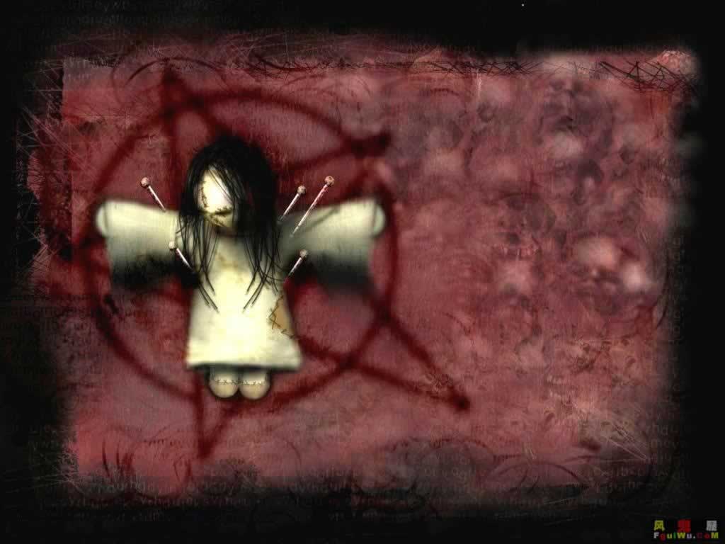 Scary and gothic wallpaper collection