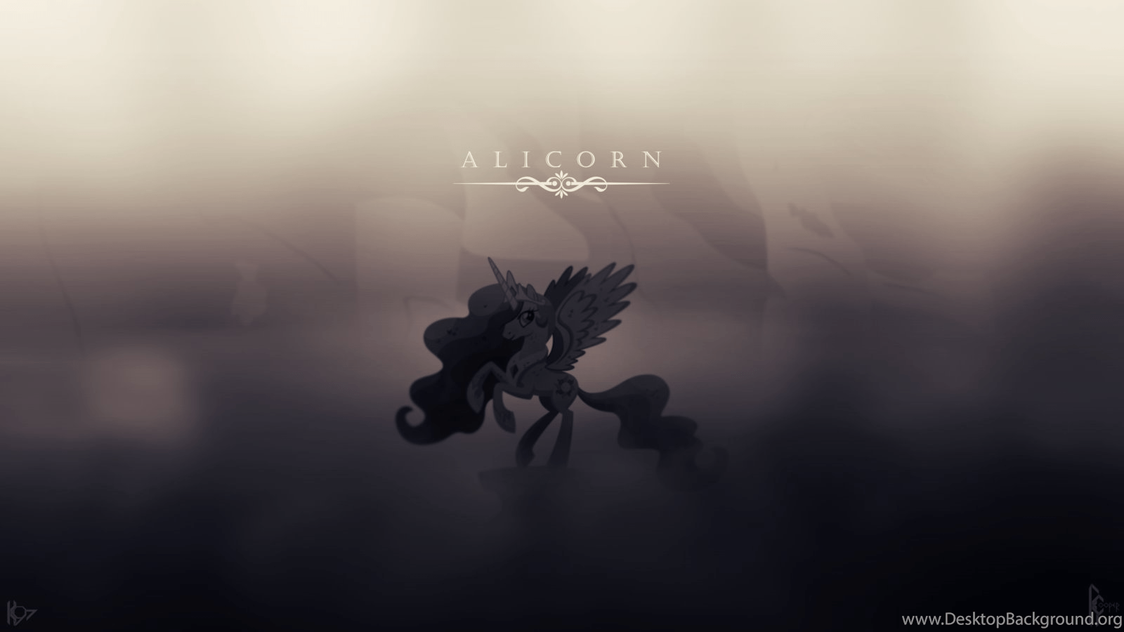 Alicorn II: Luna (With Karl97) MLP Wallpaper By Fody Zessel On