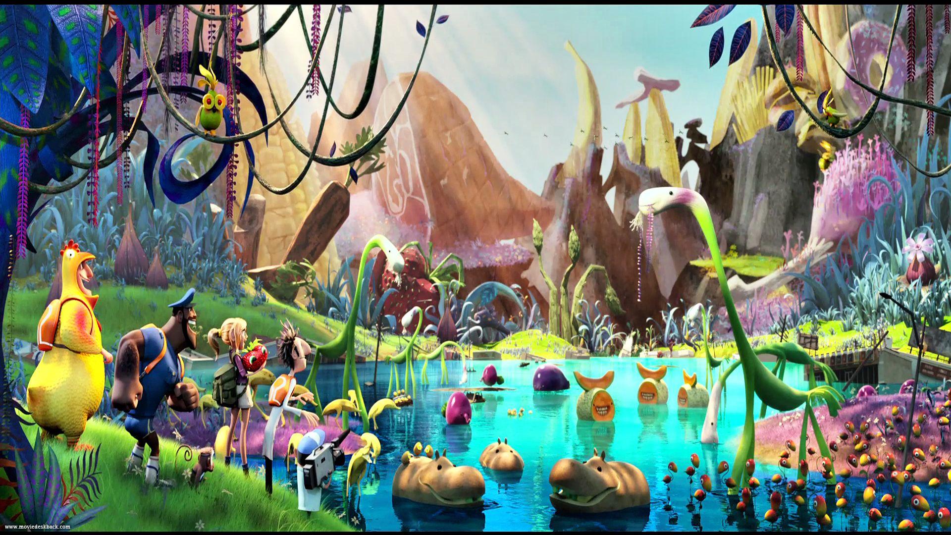 Cloudy with a Chance of Meatballs Wallpaper 6 X 1080