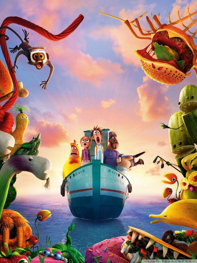 Cloudy With A Chance Of Meatballs 2 Revenge Of The Leftovers ❤ 4K.