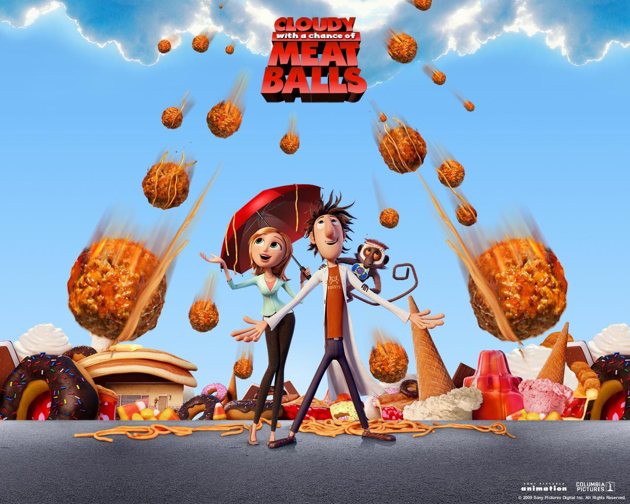 Picture Cloudy with a Chance of Meatballs Cartoons
