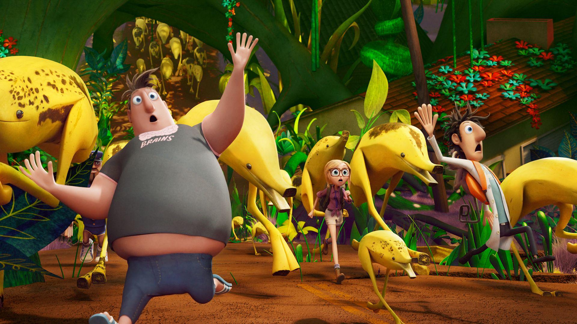 Cloudy with a Chance of Meatballs 2 HD Wallpaper. Background Image