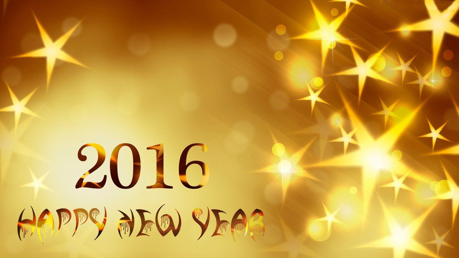 New Year 2016 HD Wallpaper