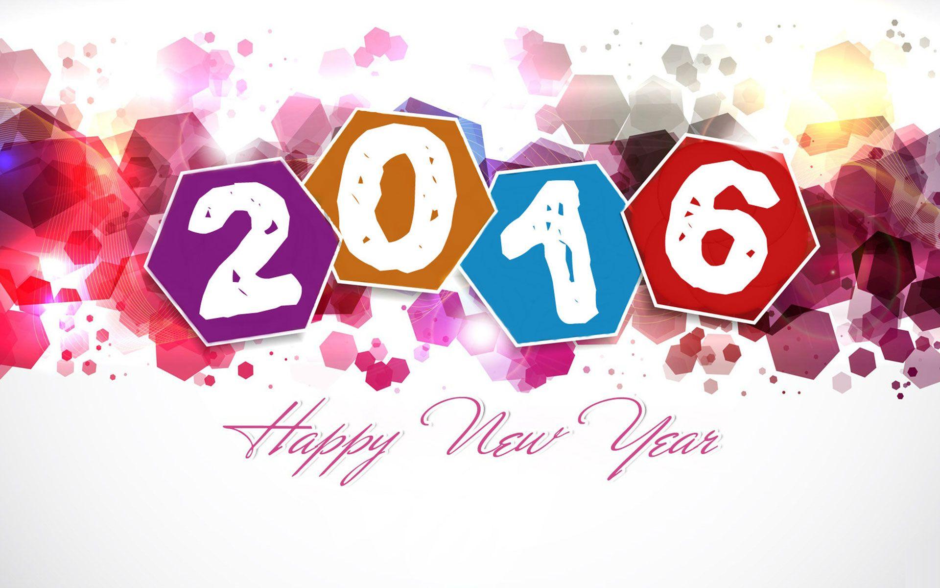 Celebrations 2016 New Year wallpaper Desktop, Phone, Tablet