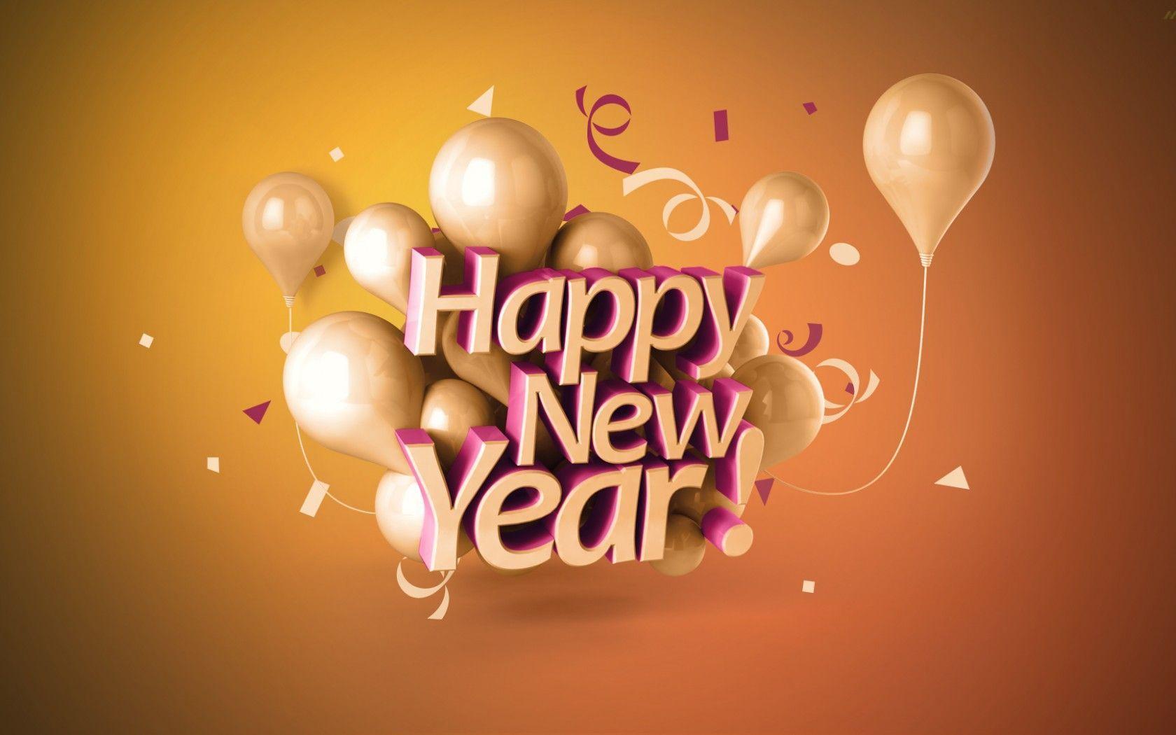 Beautiful Happy New Year Wallpaper HD. Cards.Cards.Cards