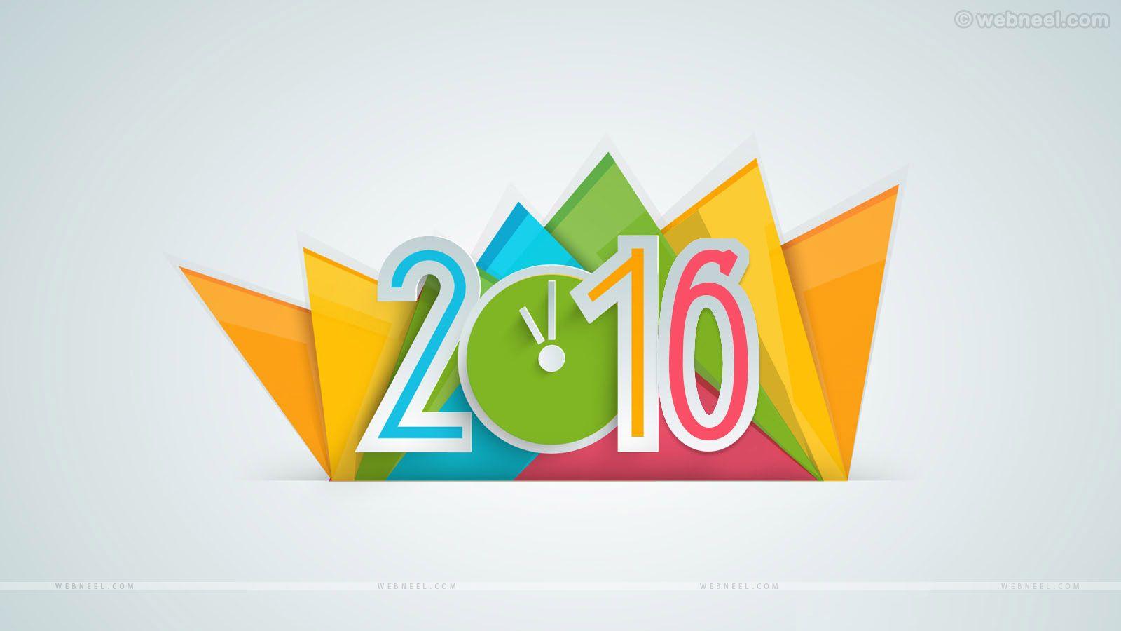 Happy New Year Wallpaper 2016 and Graphics