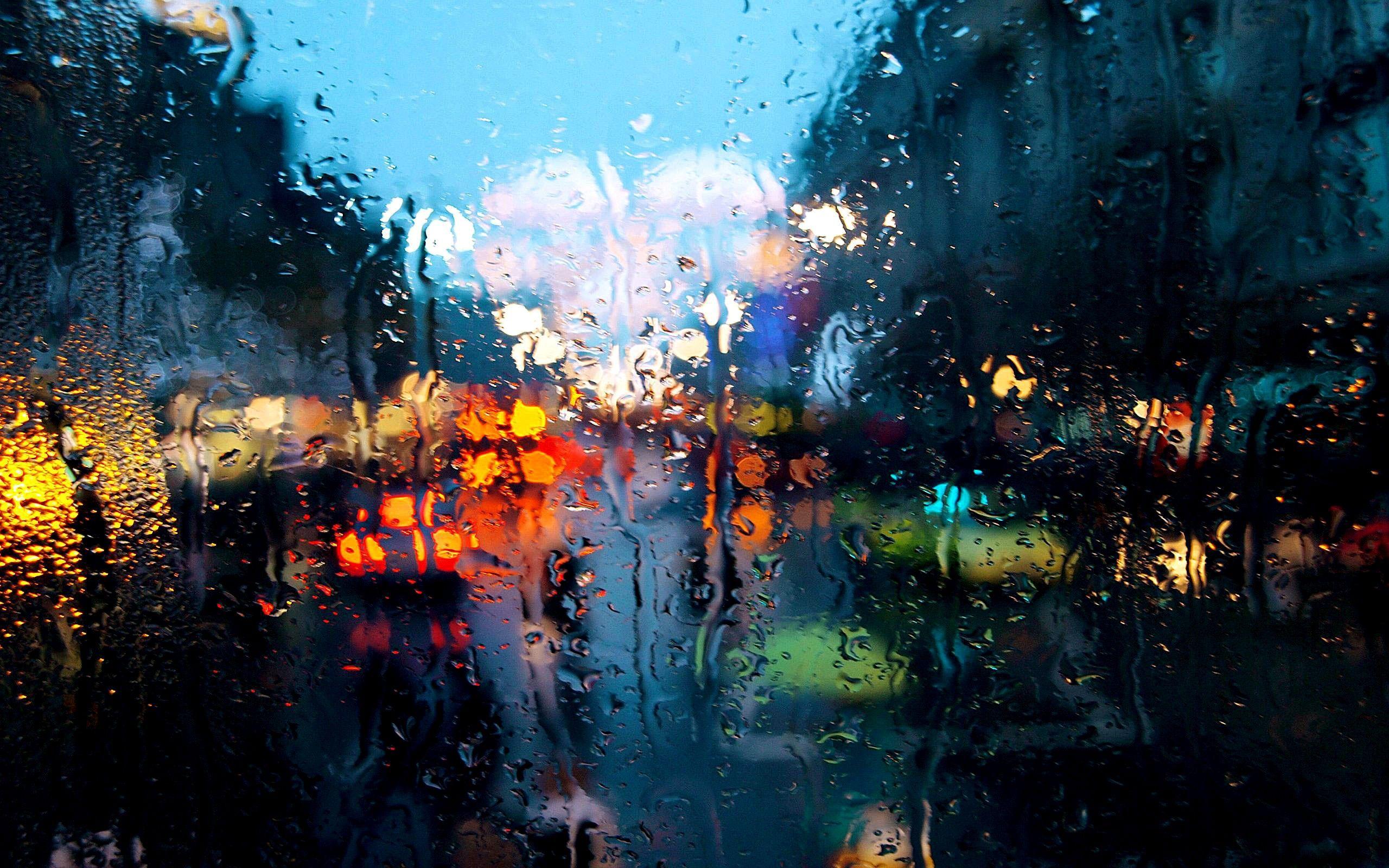 Miscellaneous: Landscape Rainy Rain Colours Street HD Wallpaper HD