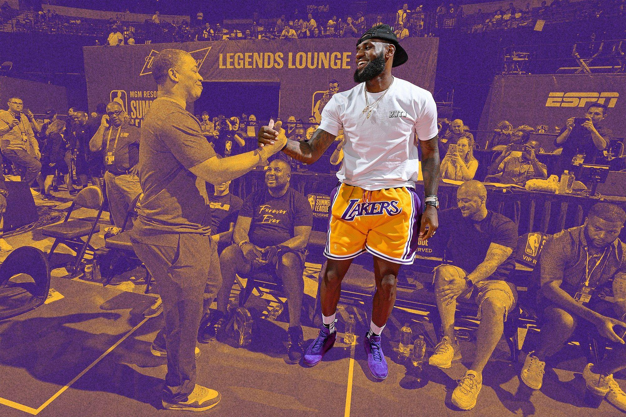 LeBron James Is Already Dressing Like a Laker