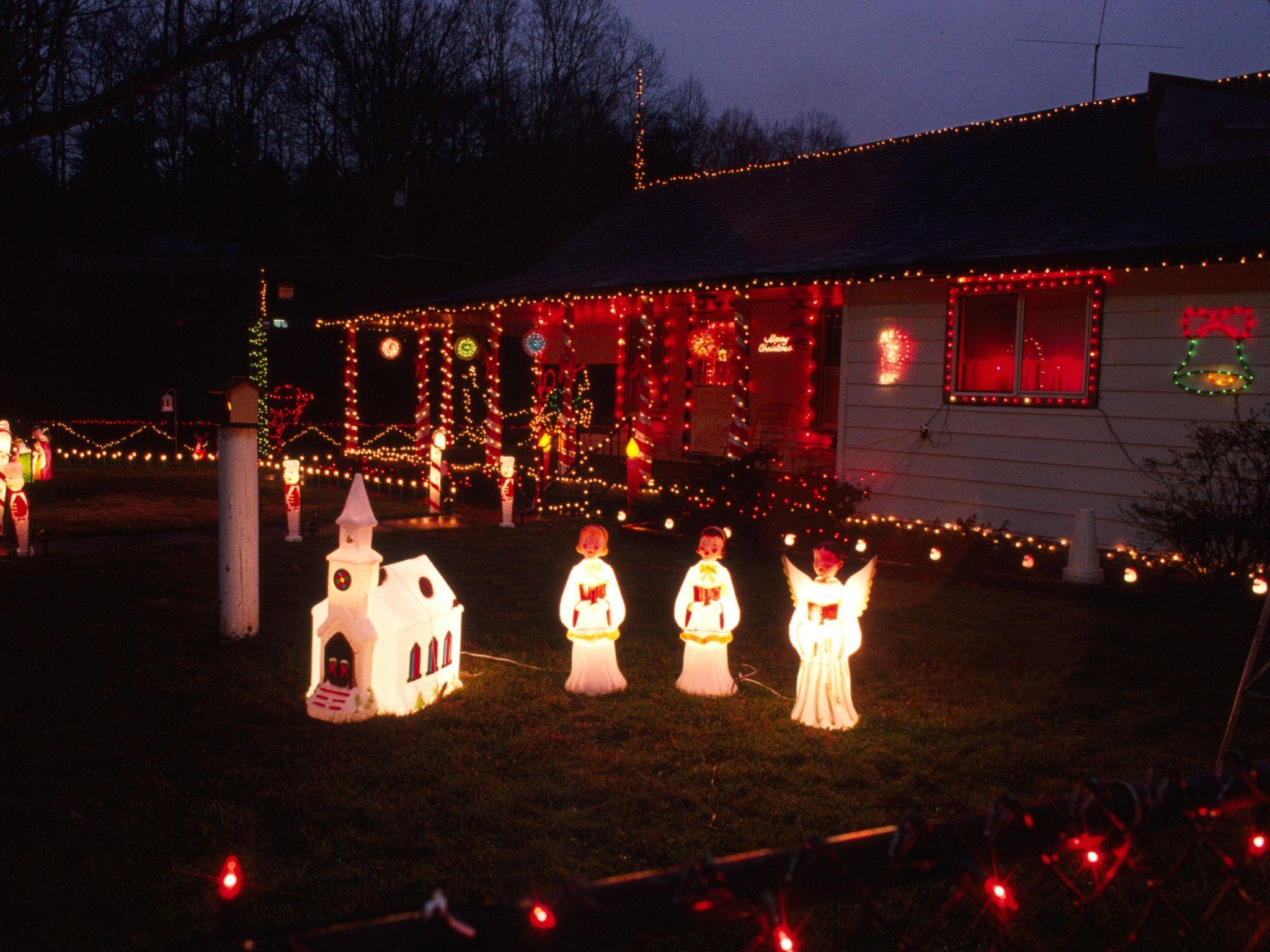 The Yard at Christmastime