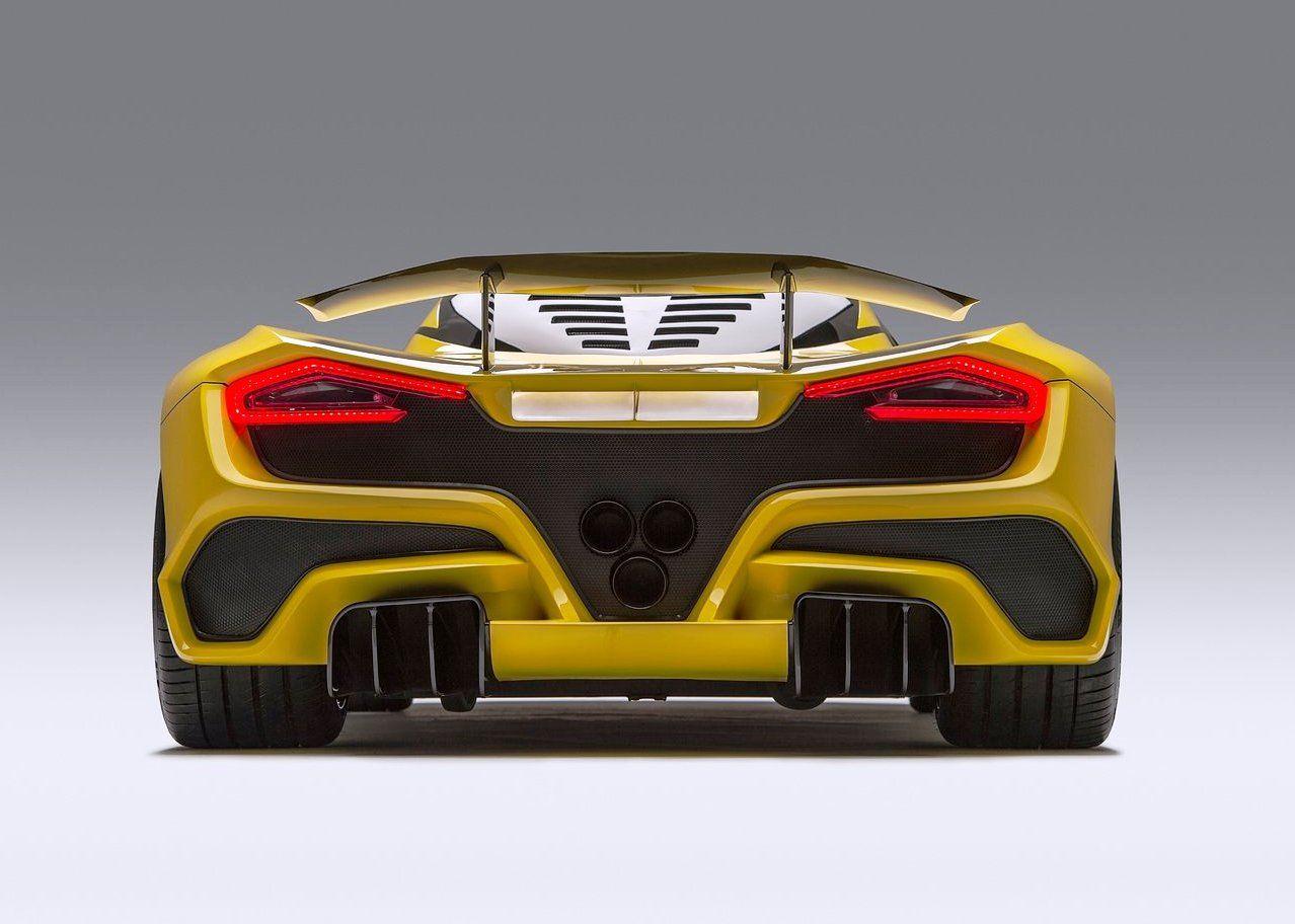 New Hennessey Venom F5 2018 Rear Angle Picture Auto Review