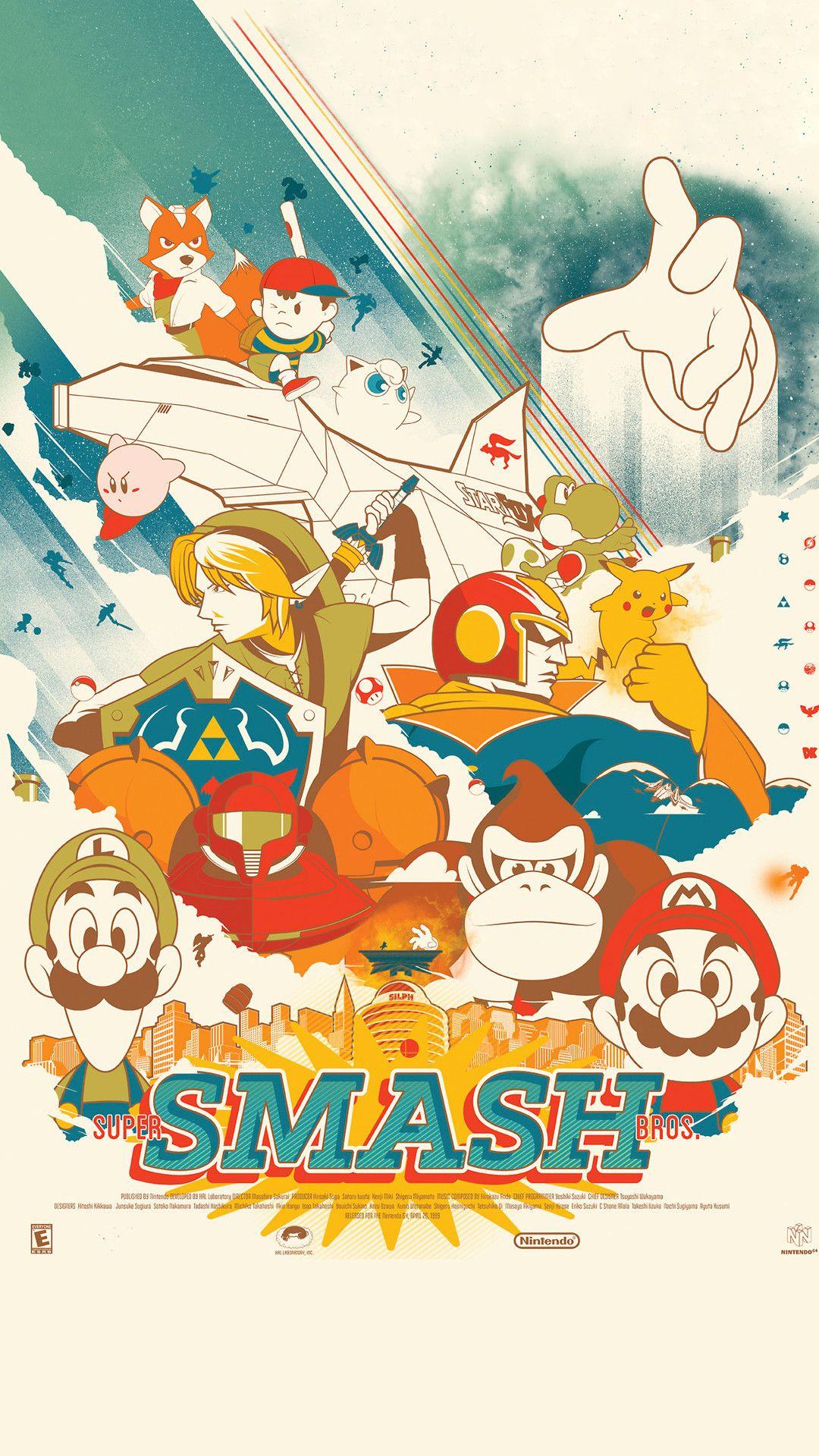 Super Smash Bros Wallpaper iPhone