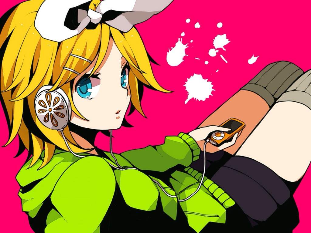Tomboy Anime Wallpaper Girl With Headphones