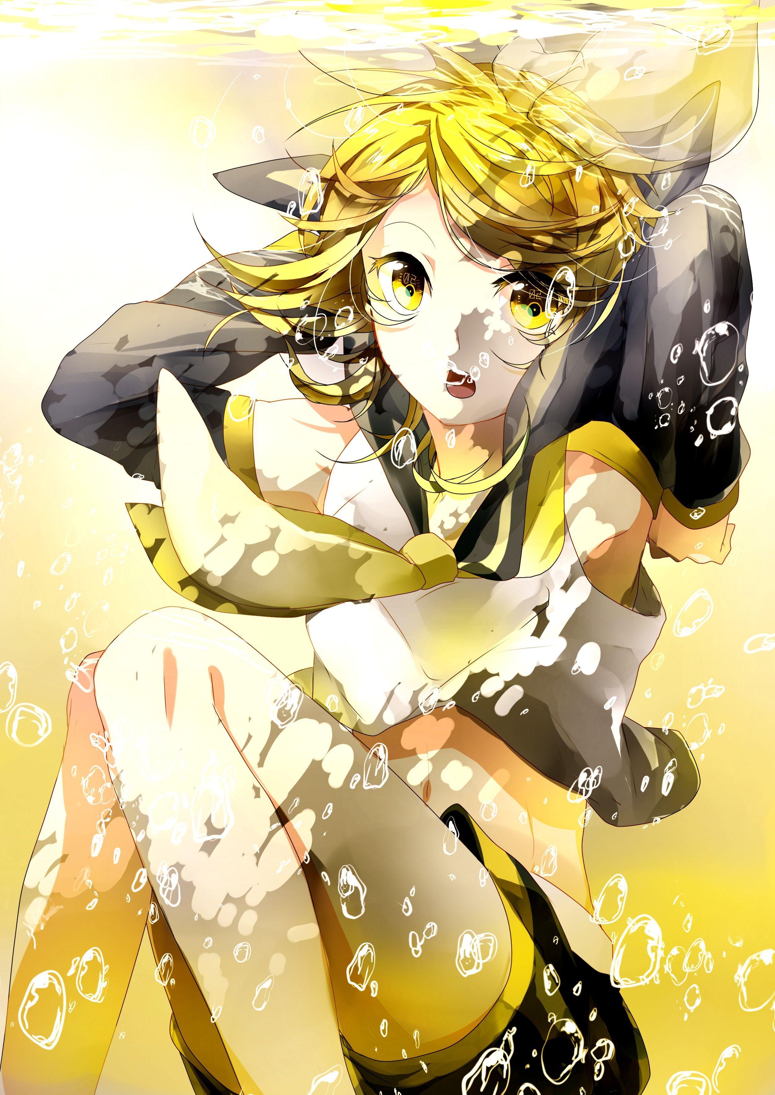 Kagamine Rin Melancholic Wallpapers - Wallpaper Cave