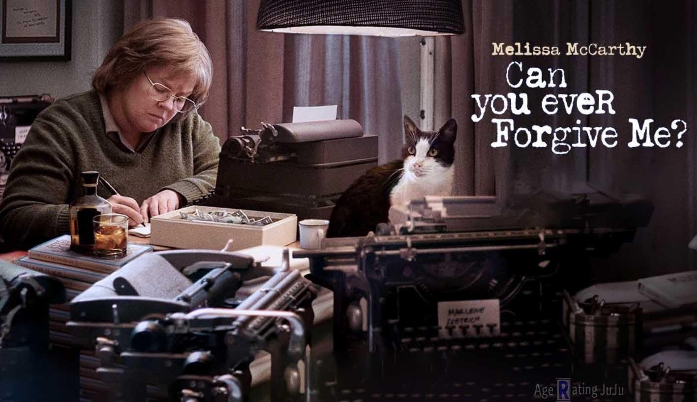 Can You Ever Forgive Me? Age Rating. Movie 2018 Parental Guideline