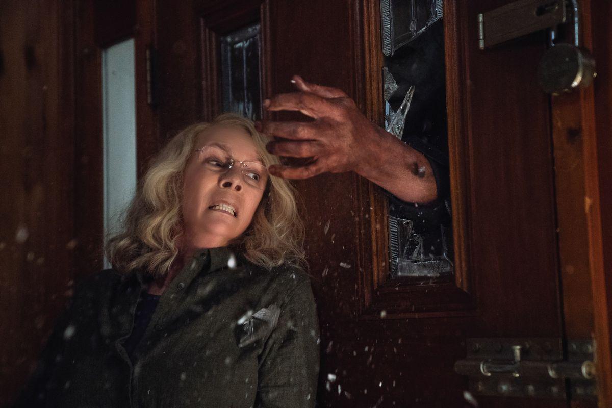 The new Halloween is a slasher movie with an actual message