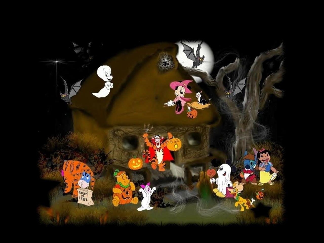 free halloween movie wallpaper disney characters halloween 2 1280