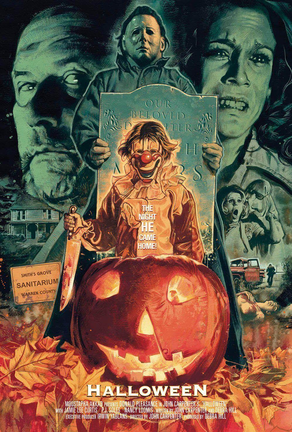 Michael Myers. Horror artwork