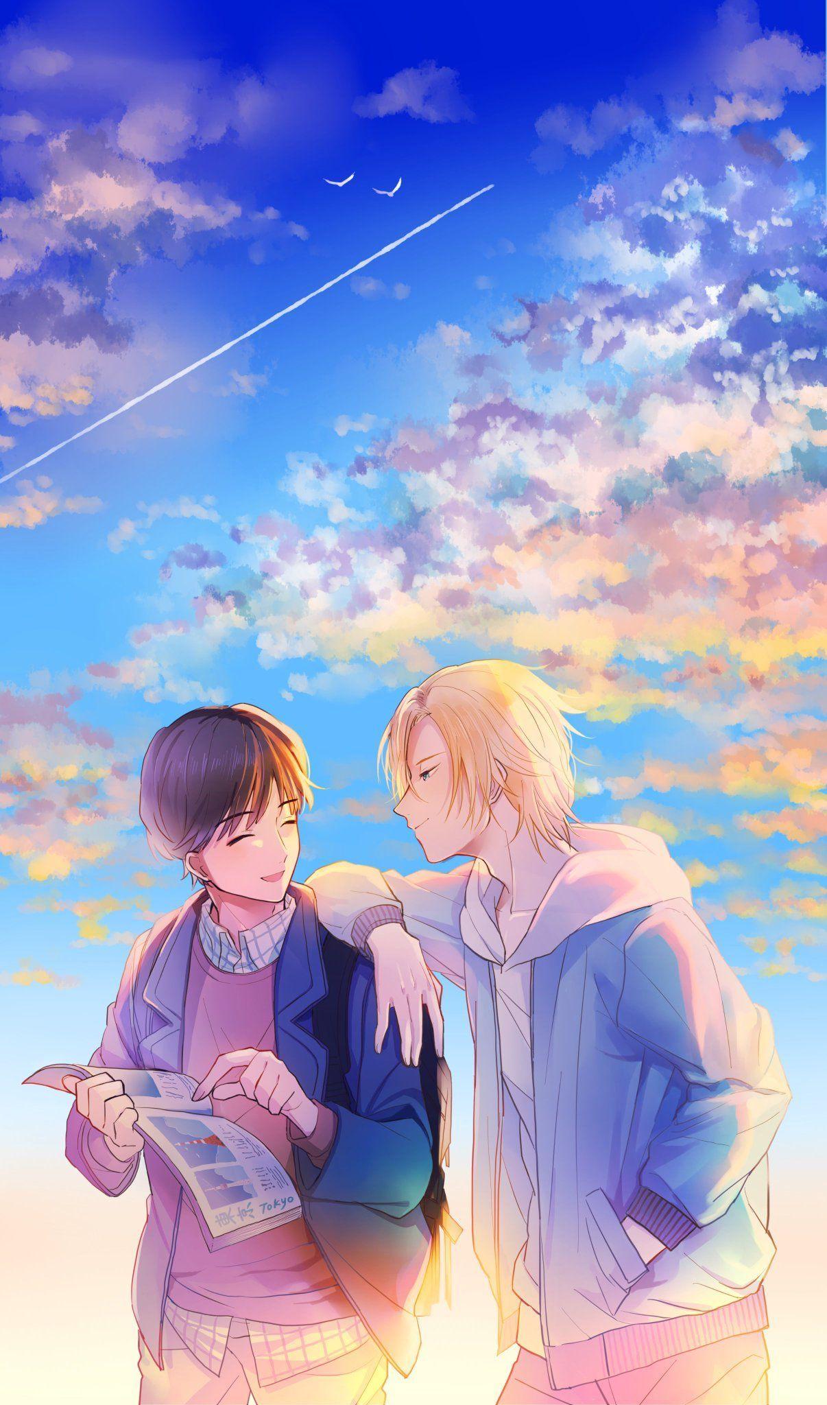 Banana fish, anime sad, cute, HD phone wallpaper