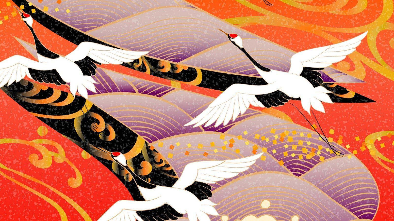 Best Free Japanese Crane Birds Wallpaper