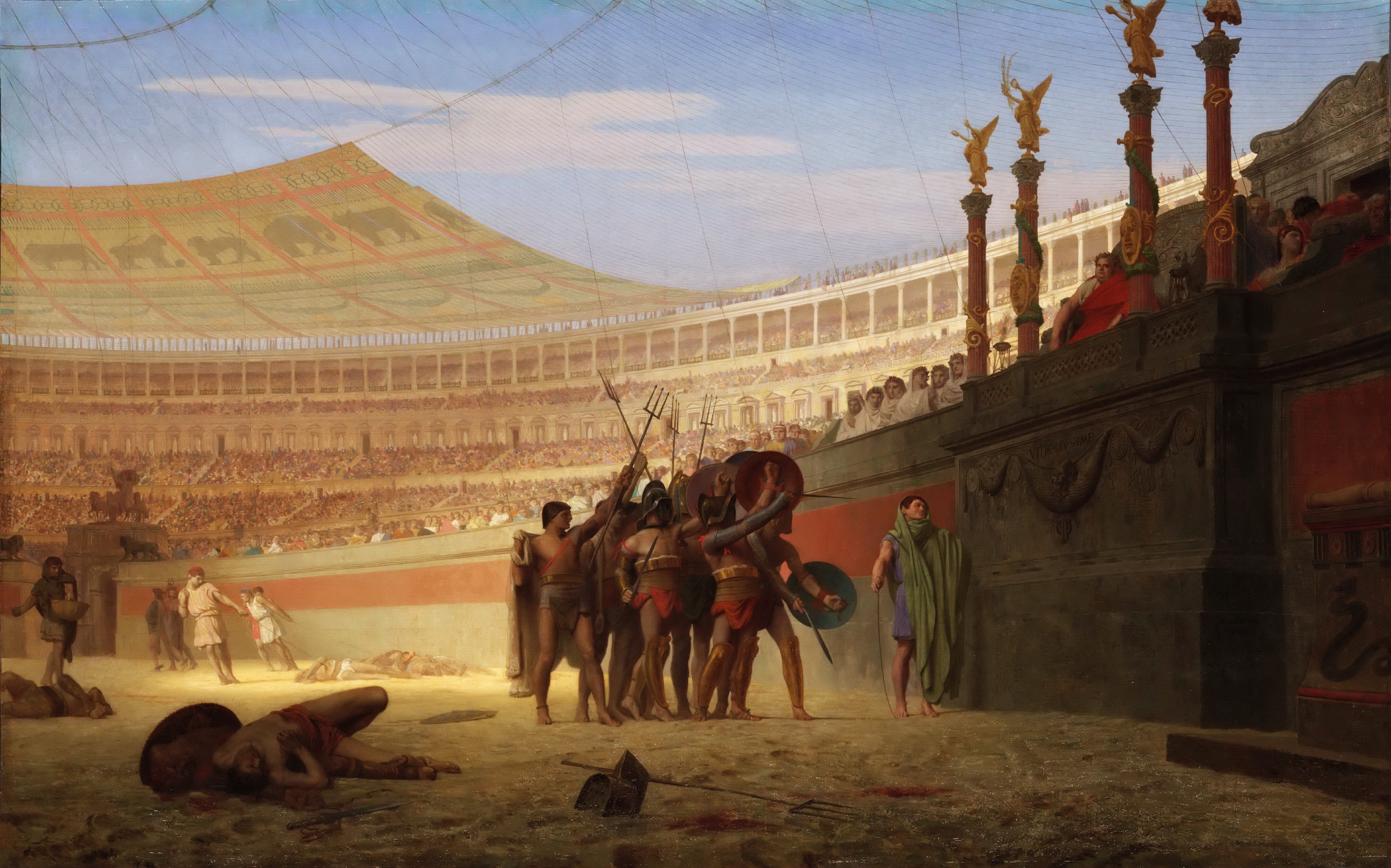 Roman Gladiators Wallpaperx2497