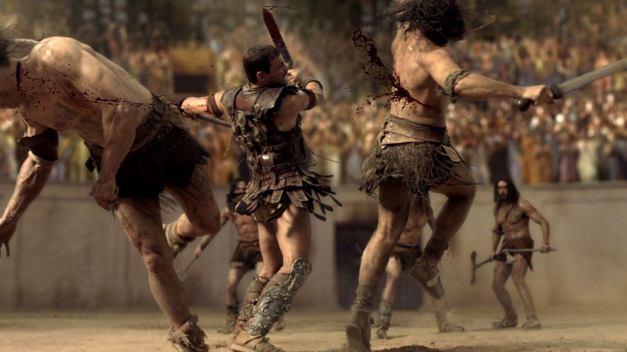 Spartacus Gladiator Blood Andy Whitfield wallpaperx1080