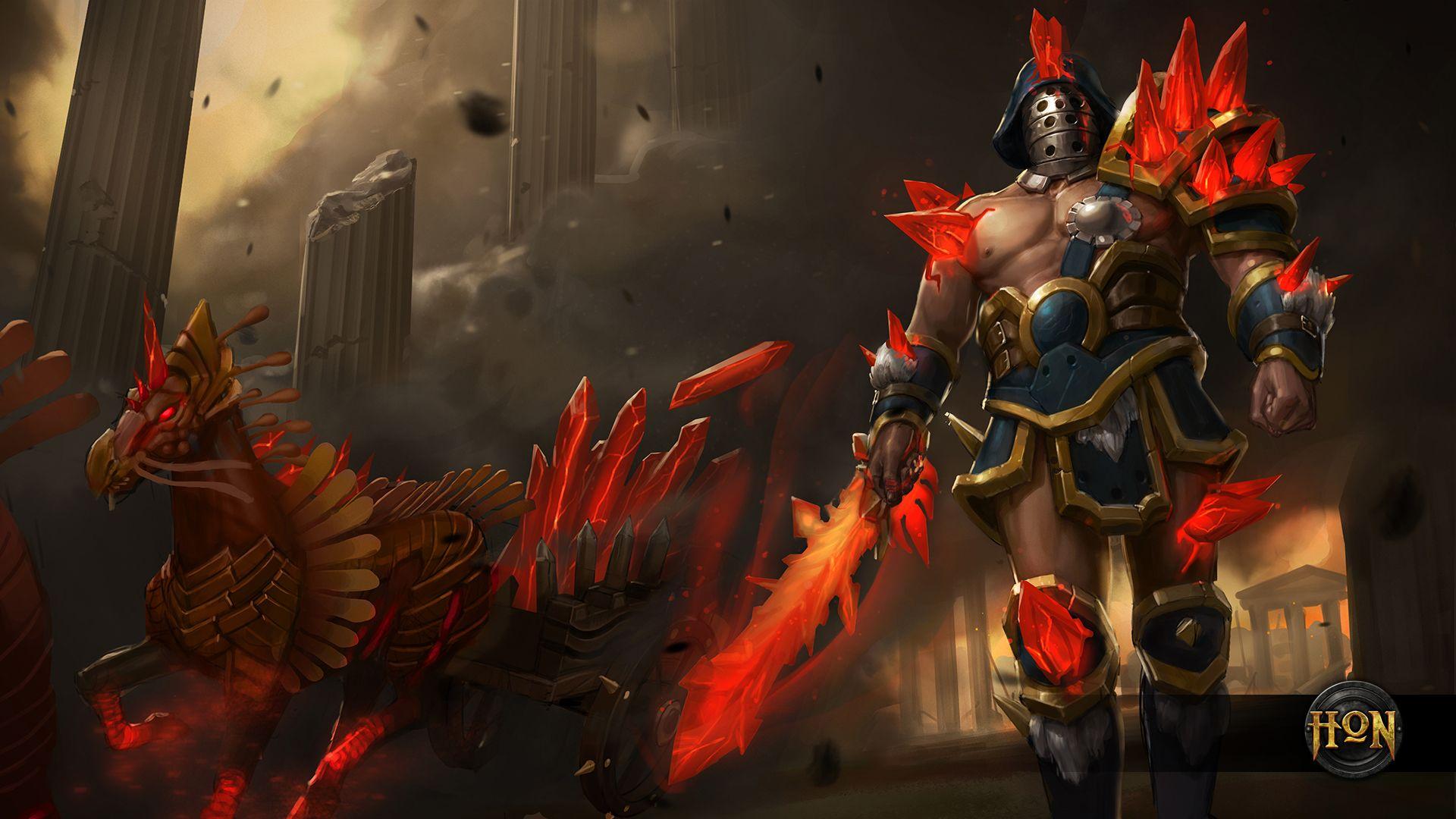 Riftshards Gladiator. Heroes of Newerth Lore