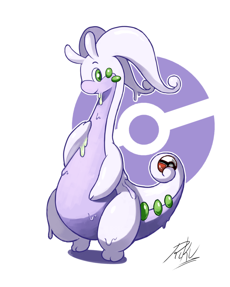 Ahh. YES. GOODRA! - added by anonymous at mewtwo, sweety