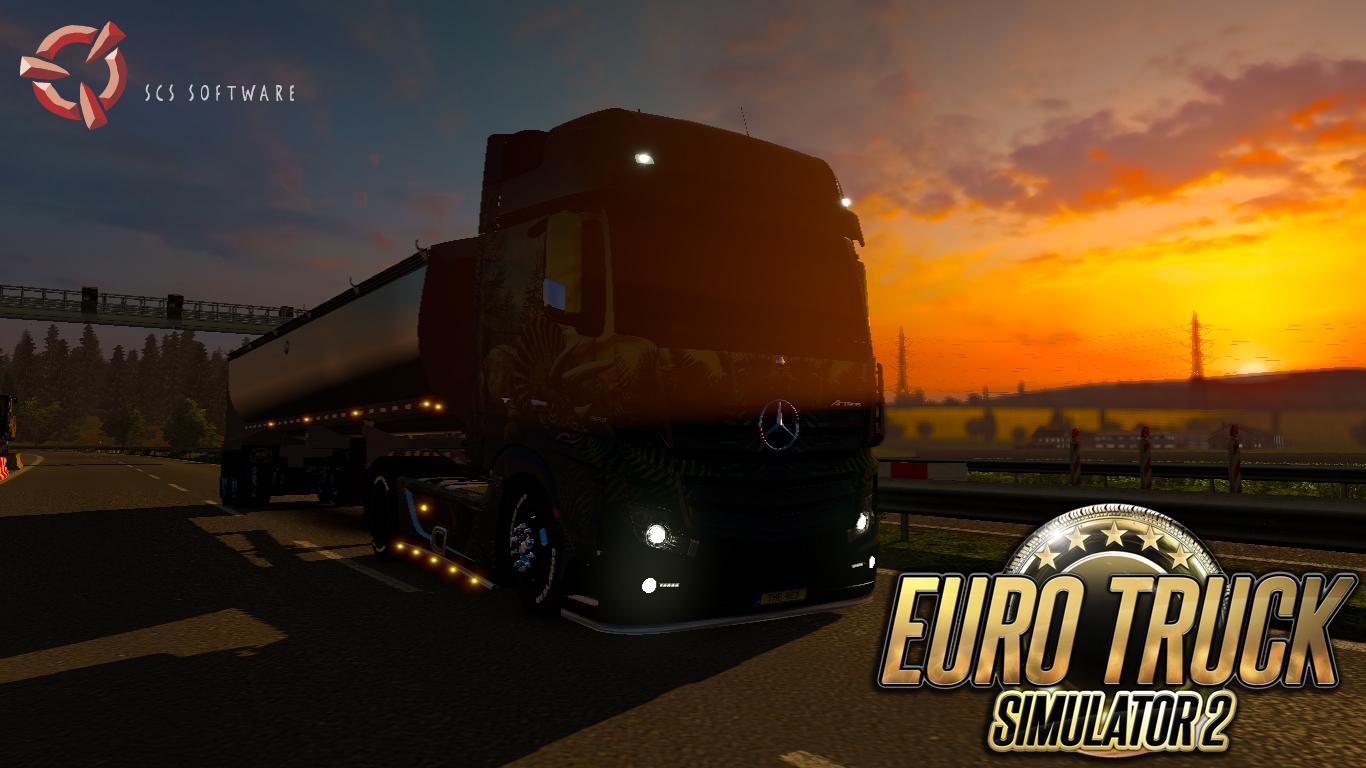 Euro Truck Simulator 2 HD Wallpaper and Background Image