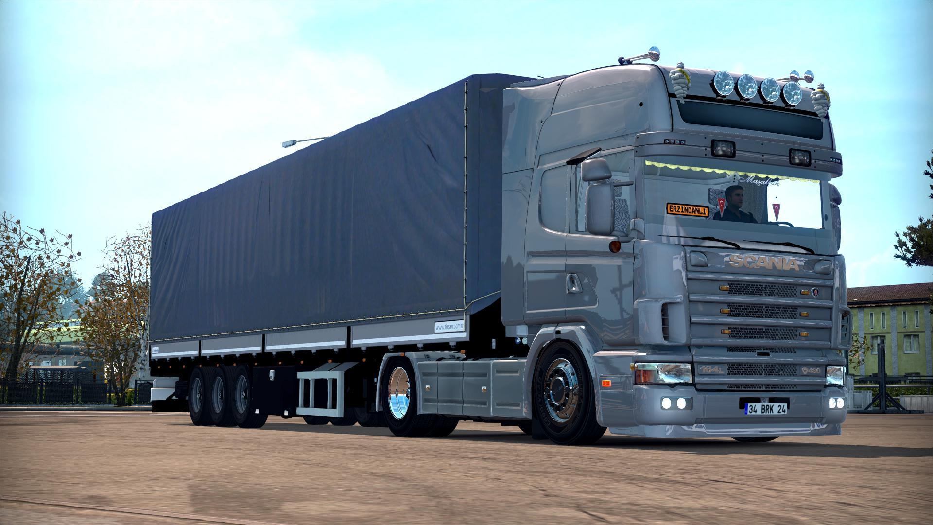 SCANIA 164L (4 SERIES) 1.23. ETS2 mods. Euro truck simulator 2