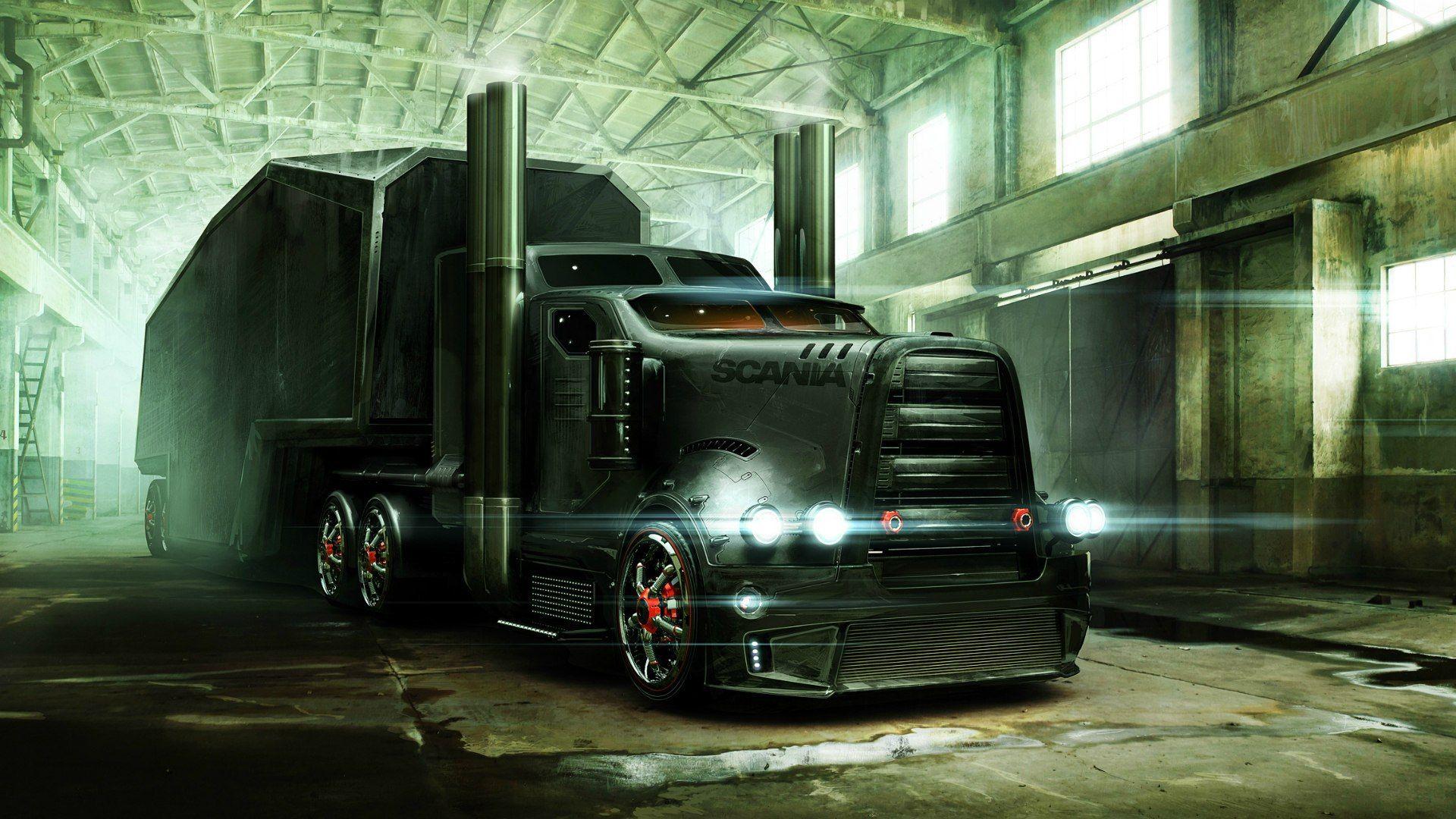 Was searching for a cool truck wallpaper and came across this beaut. Anyone know if it exists as a mod for ETS2 or ATS? I really, really hope so