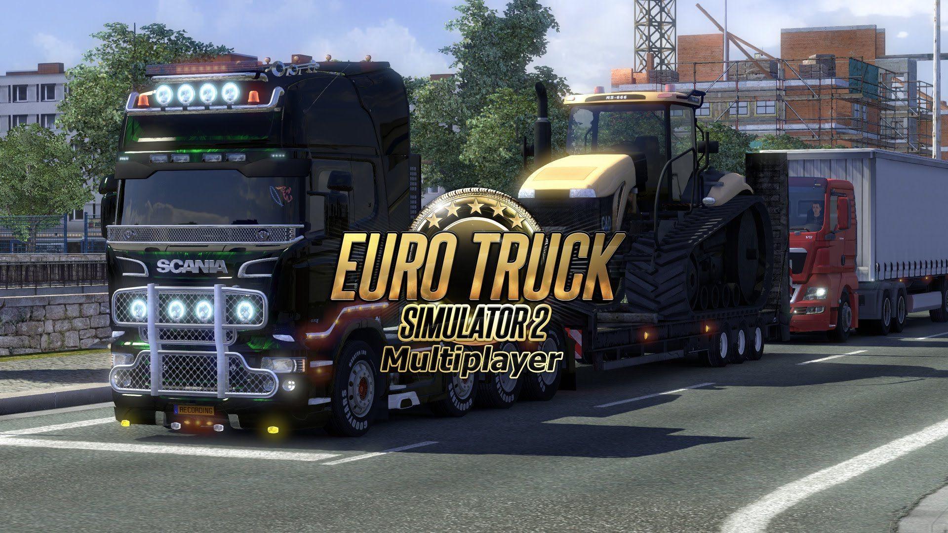 Euro Truck Simulator 2 Multiplayer on the road Pt 48