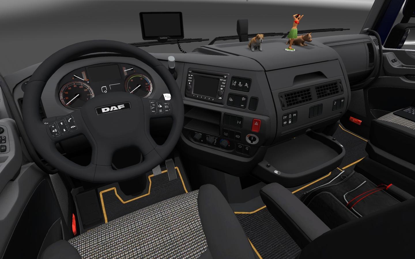 DAF XF EURO 6 INTERIOR Mod Euro Truck Simulator 2 Mods