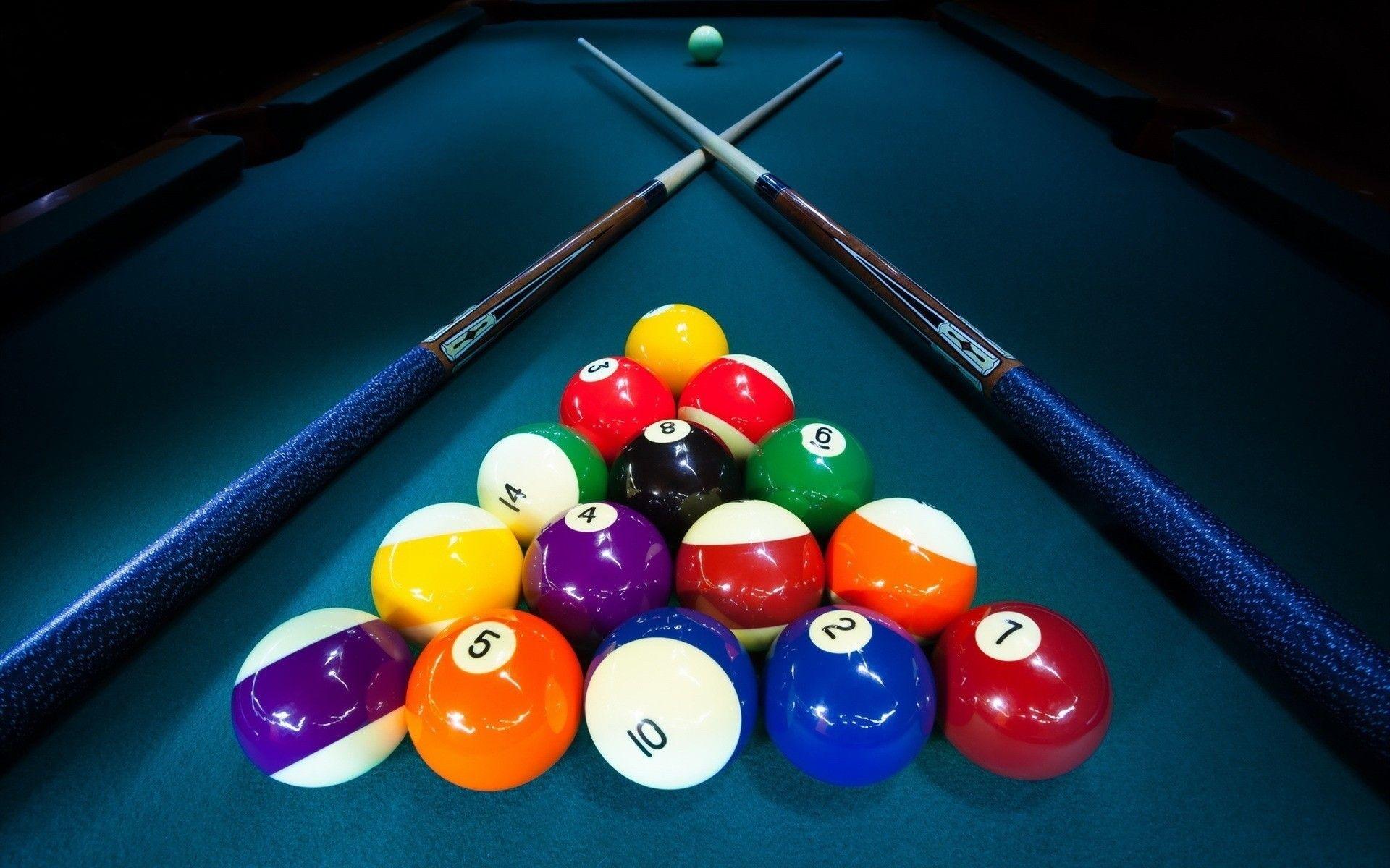 Billiards Game Table. Android wallpaper for free