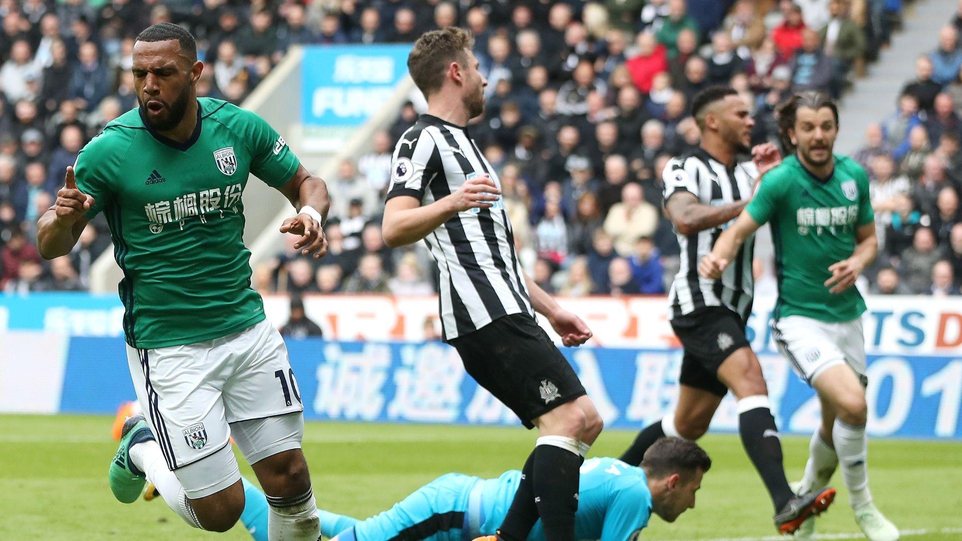 Newcastle striker Islam Slimani hit with violent conduct charge. US