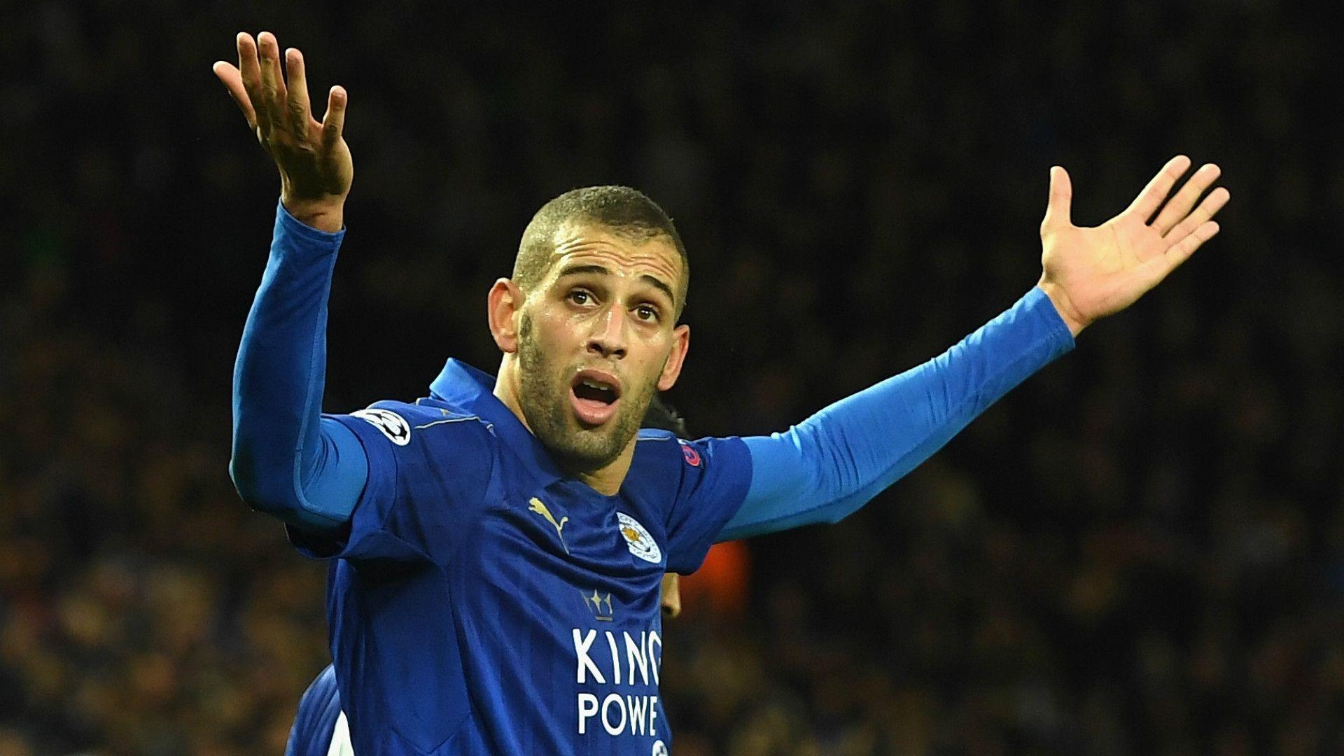 Algeria's Islam Slimani sustains injury in Leicester City defeat