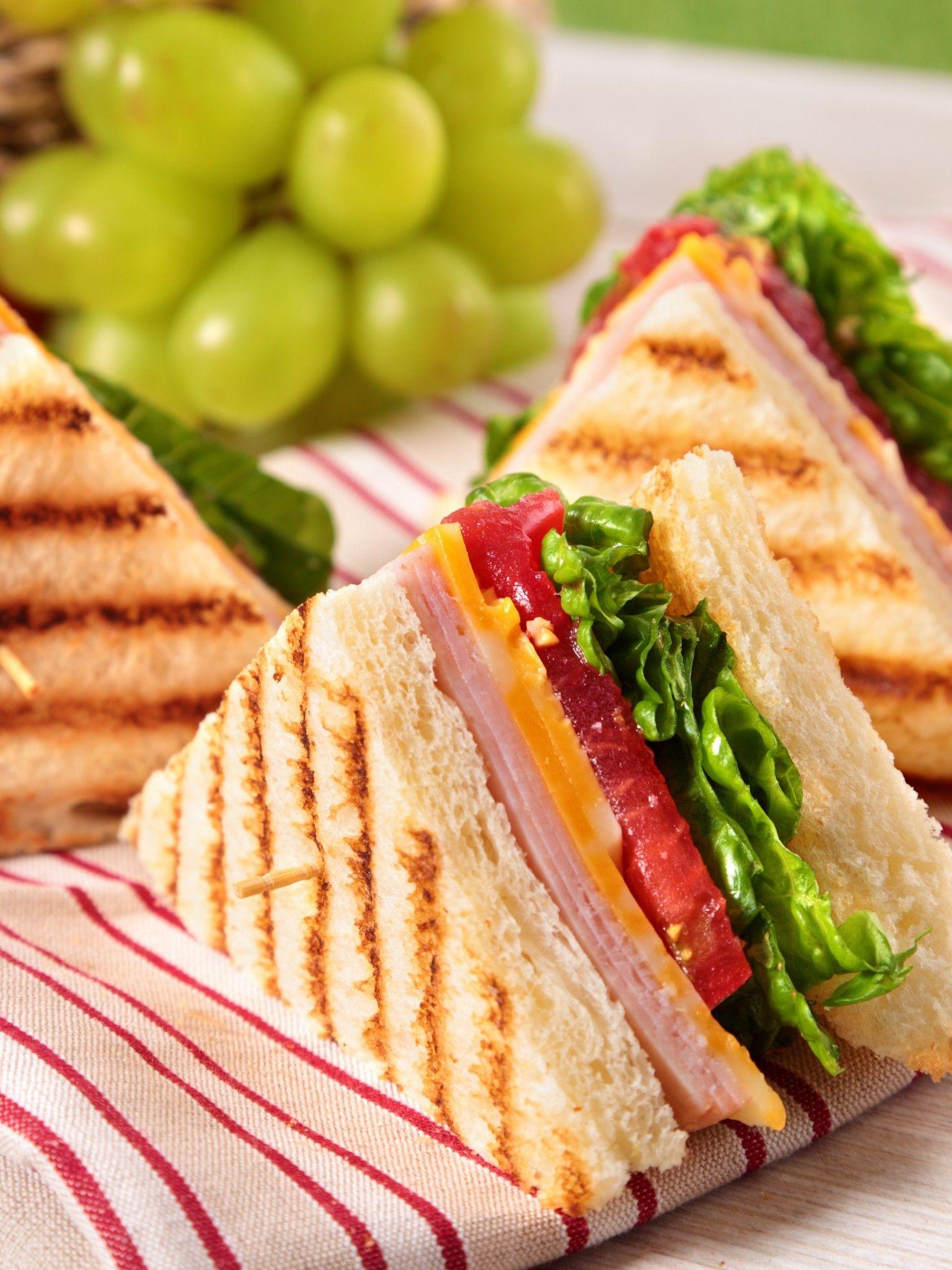 Download 1536x2048 Sandwich, Tomato, Grape, Toast, Fast Food