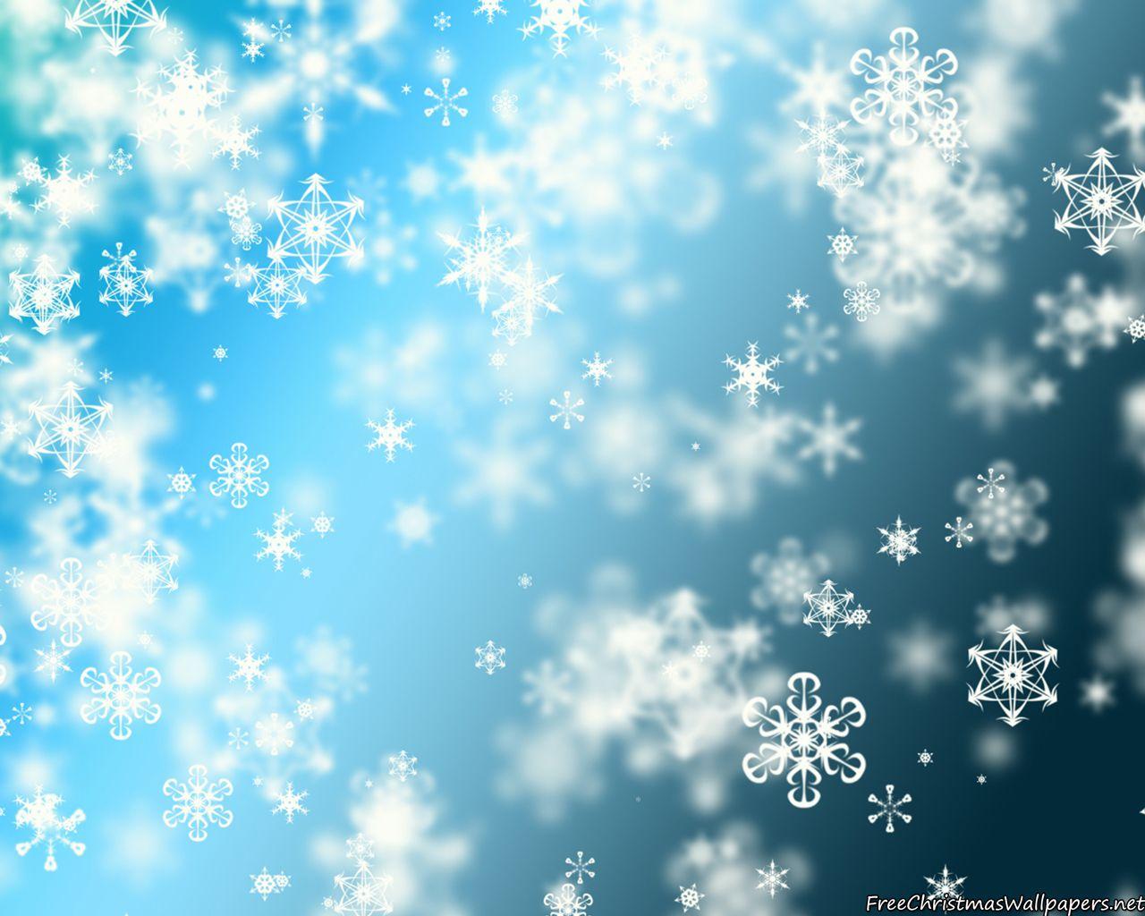 Christmas Snow Symphony #Wallpaper