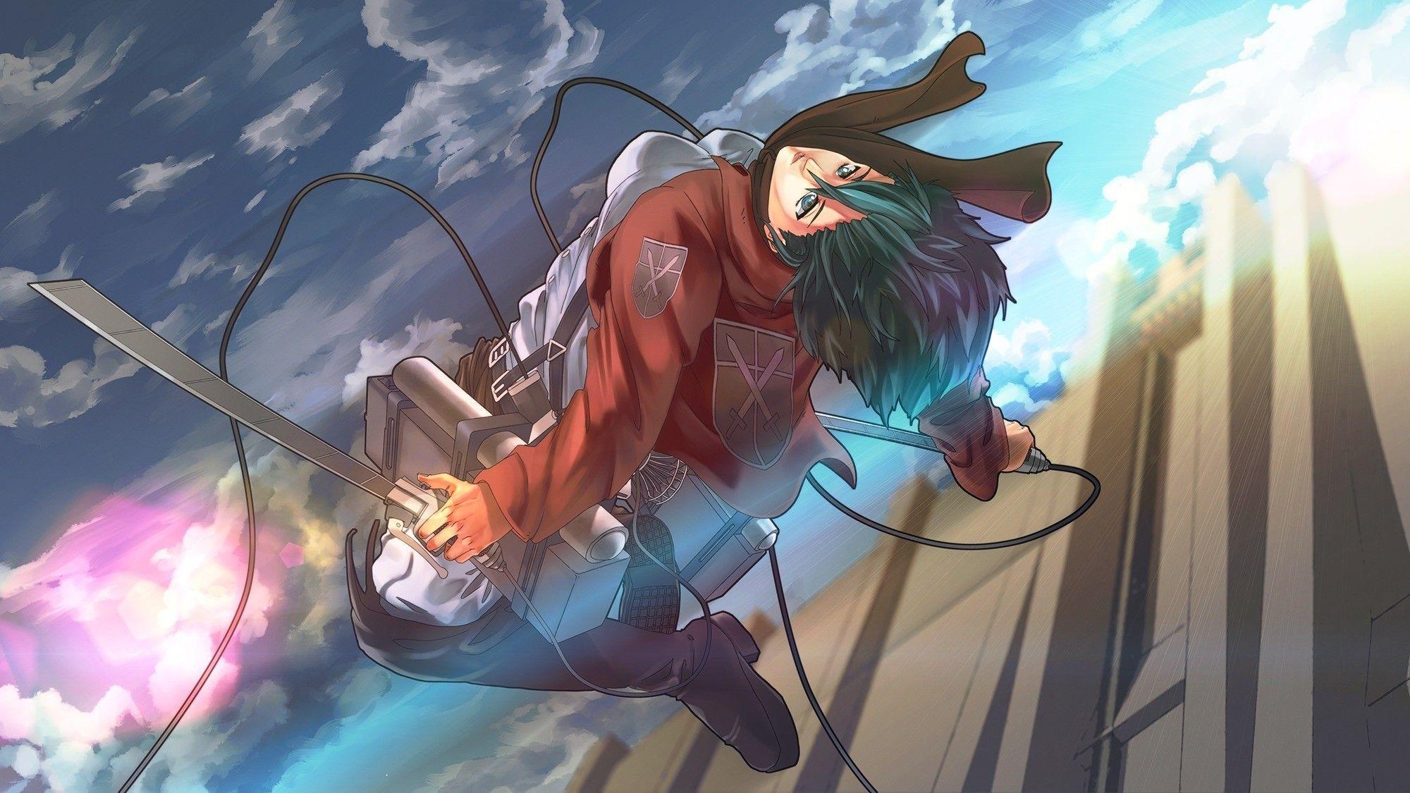 Shingeki No Kyojin, Mikasa Ackerman Wallpaper HD / Desktop