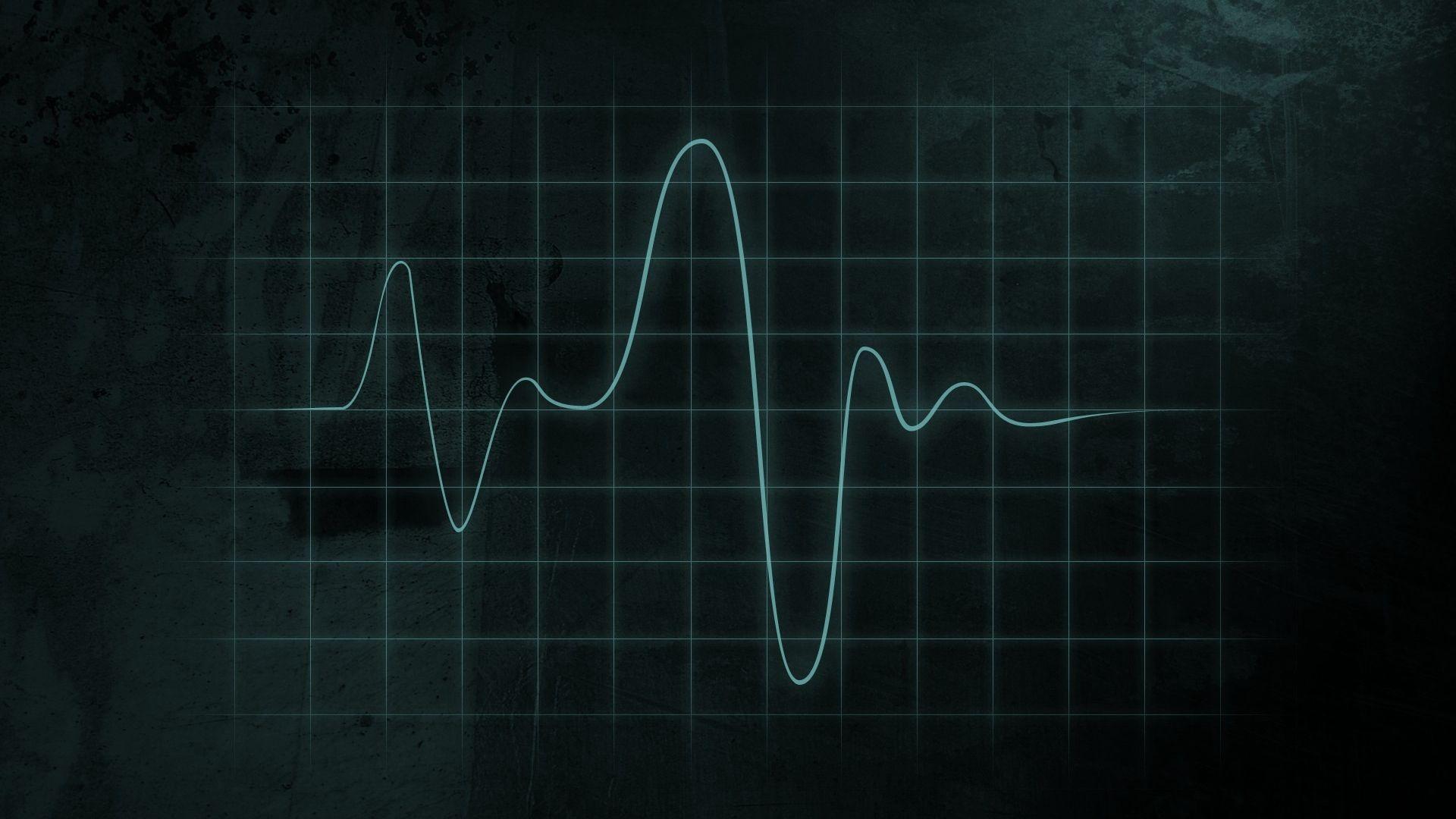 Download Wallpaper 1920x1080 Pulse, Grid, Run Out, Shadow, Rhythm