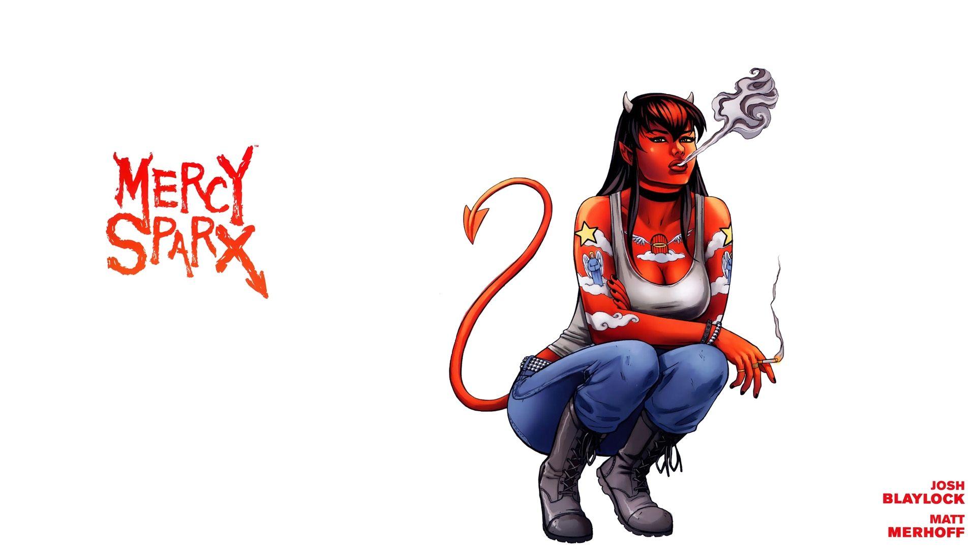 Mercy Sparx HD Wallpaper